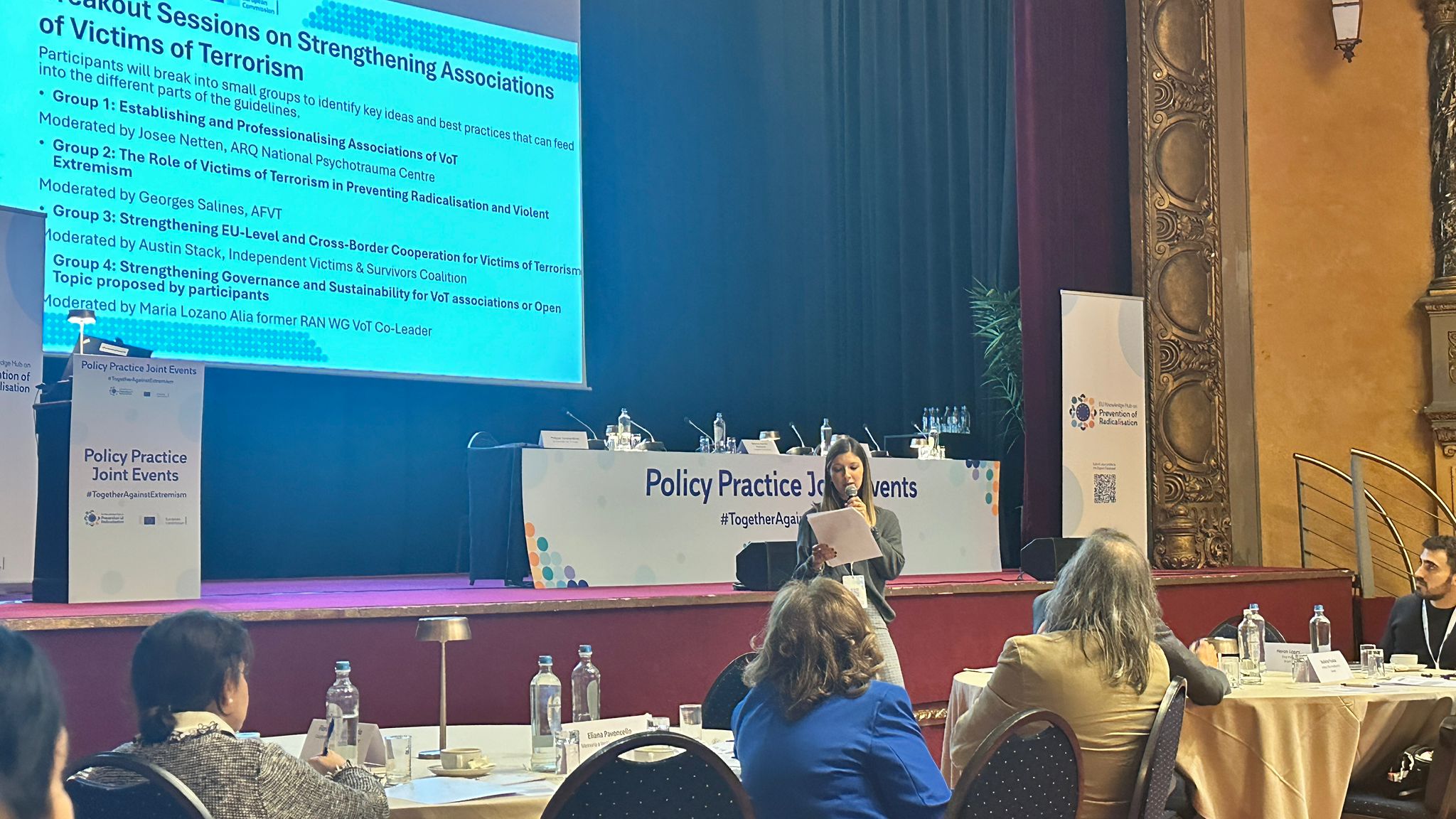 AVT participates in the Policy & Practice Joint Event organised by the EU Knowledge Hub on the Prevention of Radicalisation